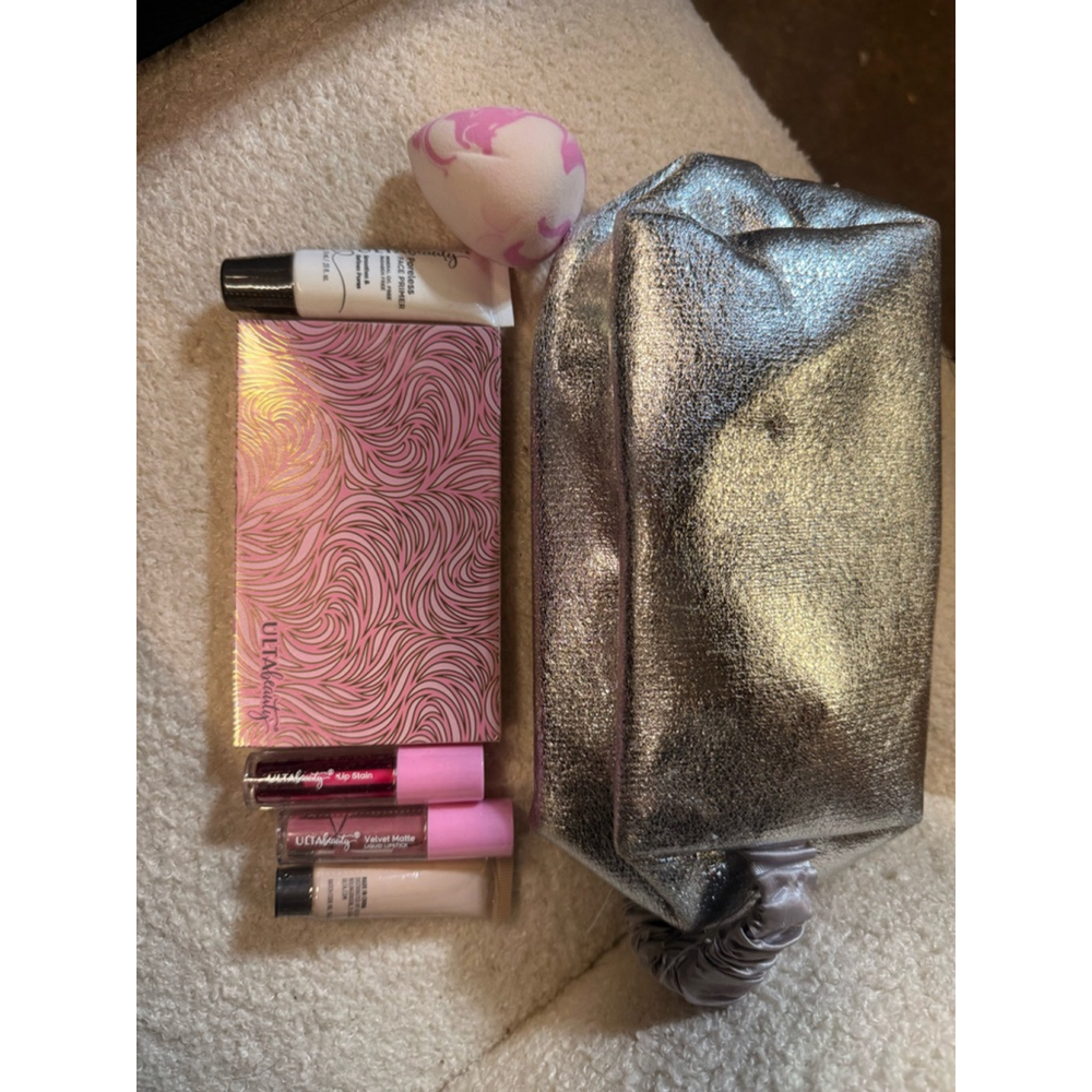 Ulta Beauty Makeup Set Pink & Silver